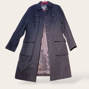 Banana Republic Black Trench Coat
